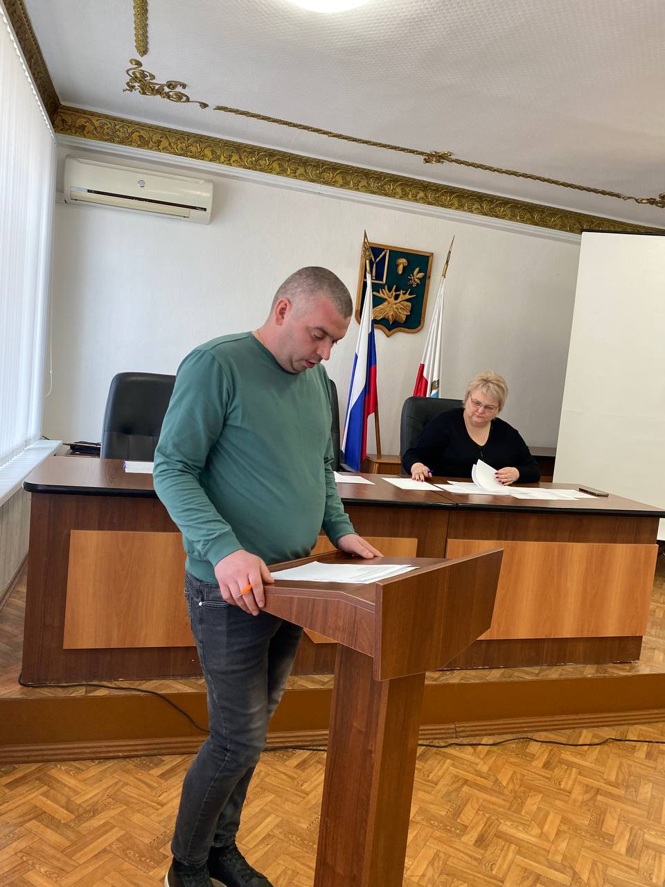 Сегодня под председательством главы Базарно-Карабулакского района Н.В. Трошиной прошло постоянно действующее совещание