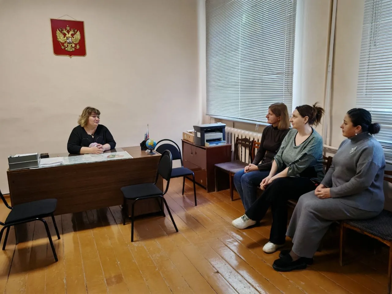 Врип главы администрации Старожуковского МО Светлана Осипова провела совещание сегодня
