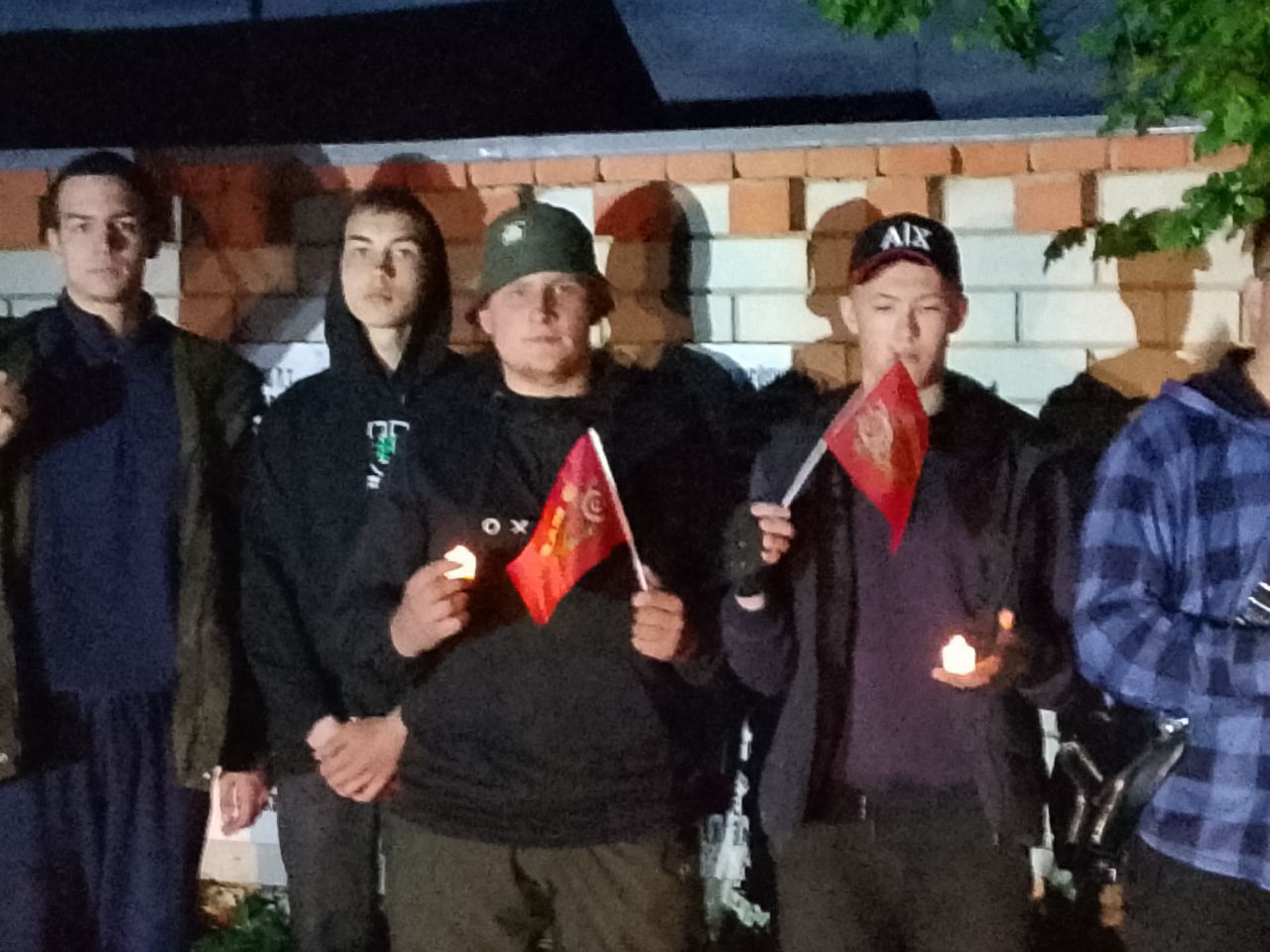 Руководителем Казанлинского СДК была проведена и организована акция "Свеча памяти"