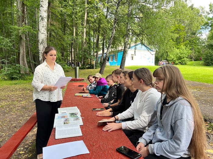Экологический час «Живи, родник, живи»