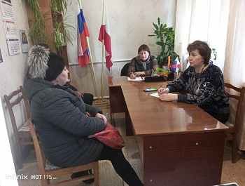 В Липовском МО прошёл приём граждан