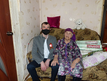 Акция «Поздравления с 9 мая» Яковлевка .