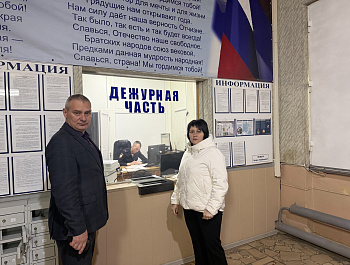 Общественник провела проверку отдела полиции в рамках акции «Гражданский мониторинг