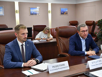 Губернатору представлен новый управляющий Саратовским отделением Сбербанка