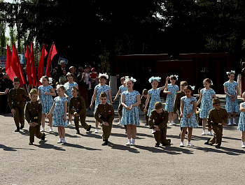 Сегодня, у «Мемориала памяти» состоялся торжественный митинг