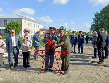 В с. Ивановка перед началом митинга состоялась  акция «Звезда памяти», приуроченная  к 80-ю годовщины Победы в Великой Отечественной войне