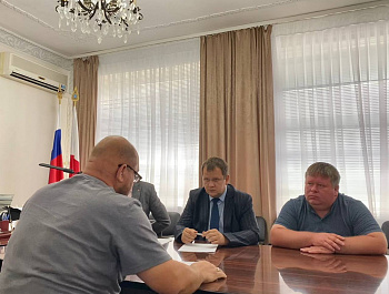Врип главы района А. Д. Курочкин провёл личный приём граждан