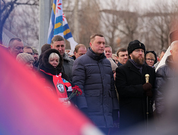 Сегодня в Парке Победы прошло памятное мероприятие, посвященное Дню Героев Отечества