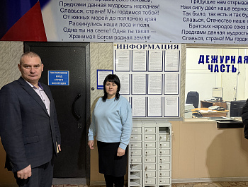 В Базарно-Карабулакском районе общественник осуществила проверку работы полиции