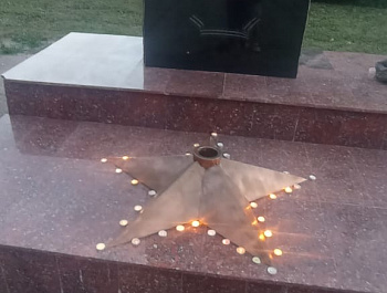 Акция ко Дню памяти и скорби «Огненные картинки»