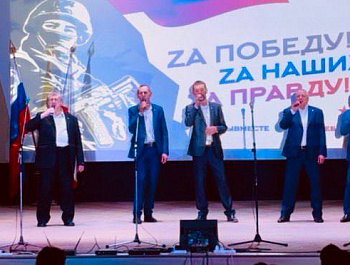 Сегодня в РДК прошёл праздничный концерт «Защитники Отечества»
