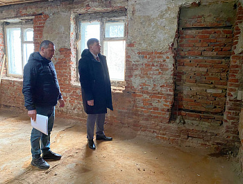 Временно исполняющий полномочия главы района Андрей Кушнарёв с рабочим визитом посетил историко-краеведческий музей