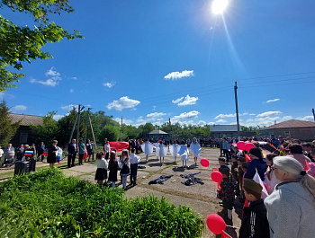 С утра 9 мая в с.Казанла состоялся митинг, посвящённый 80-й годовщине Победы Советского народа в Великой Отечественной войне