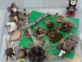 5 июня, в день эколога, СДК с. Ключи заочно подвели итоги конкурса-аппликаций из природного материала