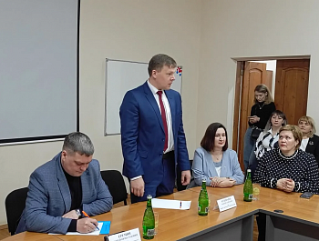 Глава района принял участие в профориентационном мероприятии