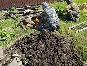 Глава администрации Шняевского муниципального образования Юрий Юртаев проконтролировал ремонтные работы на водопроводной сети