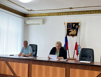 Сегодня прошло очередное заседание постоянного действующего совещания под председательством главы района Н. В. Трошиной.