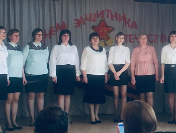 Праздничный концерт для дорогих мужчин