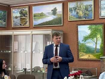 Глава района Андрей Кушнарёв принял участие в мероприятии «Символ любви и верности»