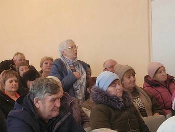Глава района Наталья Трошина встретилась с жителями села Вязовка