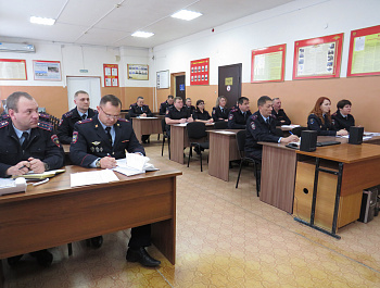 В МО МВД России «Базарно-Карабулакский» прошло совещание по подведению итогов за 2024 год