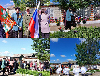 С утра 9 мая в с.Казанла состоялся митинг, посвящённый 80-й годовщине Победы Советского народа в Великой Отечественной войне