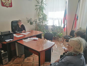 Сегодня провела очередной личный прием граждан
