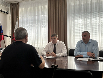 Глава района Андрей Кушнарев провёл очередной приём граждан