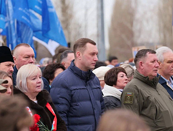 В Парке Победы на Соколовой горе состоялась церемония занесения имен военнослужащих, погибших в ходе проведения специальной военной операции на территории Украины
