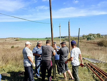 Под руководством главы администрации Липовского муниципального образования Ольги Быковой проведены ремонтные работы на водозаборе