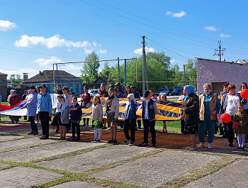 С утра 9 мая в с.Казанла состоялся митинг, посвящённый 80-й годовщине Победы Советского народа в Великой Отечественной войне