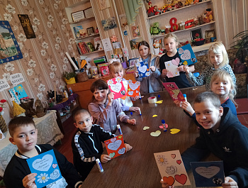 Открытка для мамы