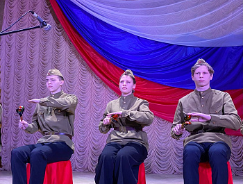 Первый замглавы администрации района Ю. В. Евдокимова посетила финальный день смотра «Наследники Победы»