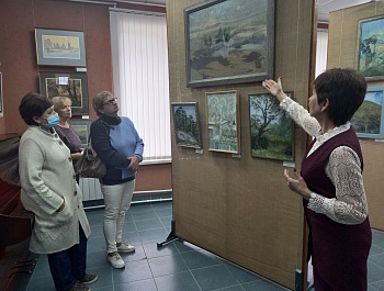 В музее открылась новая выставка.
