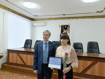 В администрации района прошла встреча с депутатом облдумы В.В. Рогожиным