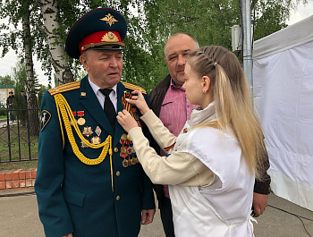 80-летию Великой Победы, посвящается! Акция «Георгиевская ленточка»