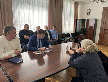 Врип главы района Андрей Кушнарёв провёл приём граждан по личным вопросам