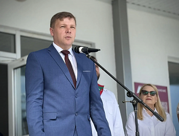 Глава района Андрей Кушнарев поприветствовал участников акции «Поезд здоровья»