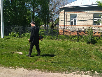 Администрации муниципальных образований района продолжают работу по организации покоса сорной растительности