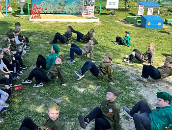 В детском саду с. Алексеевка провели «Зарницу»
