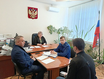 На очередной приём участников СВО, их родных и близких