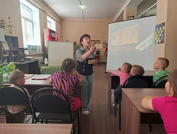 «Сказание о письменах славянских»                                                                              Библиотечный урок-игра