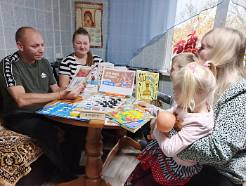 «Папа может, и я смогу» Встреча с семьей Кондриных