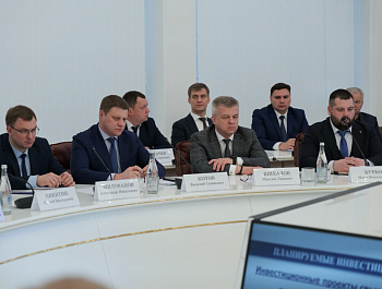 В Правительстве области 22 января состоялось заседание инвестиционного комитета при губернаторе