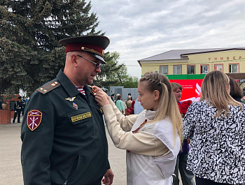 80-летию Великой Победы, посвящается! Акция «Георгиевская ленточка»