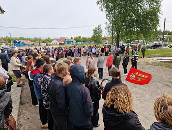 Митинг, посвященный 78 летию Победы в ВОв