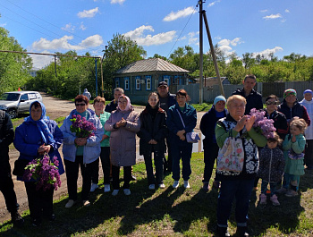 С утра 9 мая в с.Казанла состоялся митинг, посвящённый 80-й годовщине Победы Советского народа в Великой Отечественной войне