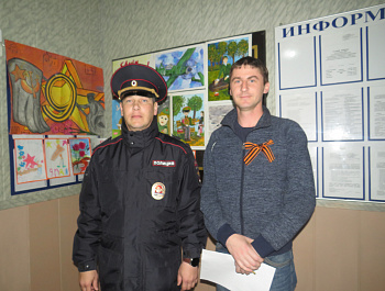 В полиции организована выставка детских рисунков, посвященная 79-летию Победы в Великой Отечественной войне 1941-1945 годов