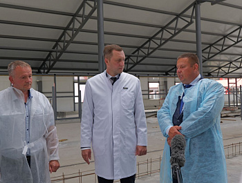 В Турковском районе Саратовской области местное сельхозпредприятие осваивает новое направление - животноводство.