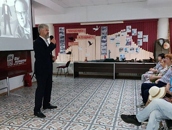 23 июля в Областной специальной библиотеке для слепых состоялась литературно-музыкальная встреча «Эти песни с нами…», посвященная 110-ти летию со дня рождения поэта Михаила Матусовского